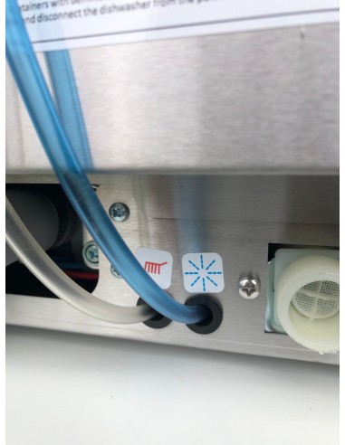 Lavavasos Industrial 40x40cm con 3...